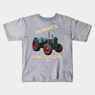 Mummy's tractor girl Kids T-Shirt